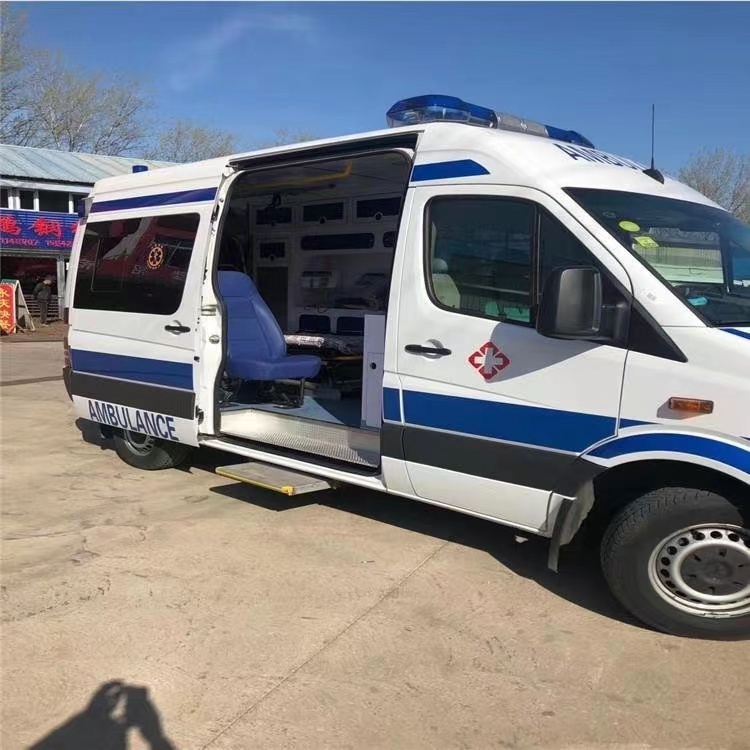 新城私人长途救护车出租转院回家